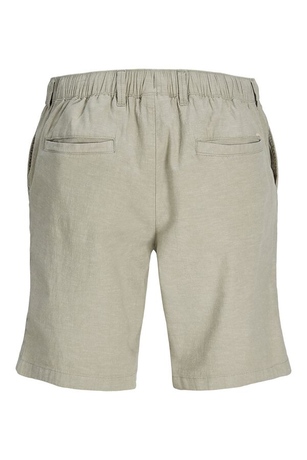 Jack & Jones Bermuda chino lino Gris