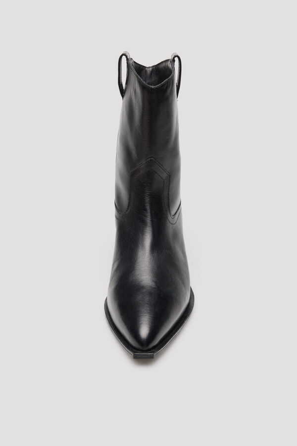 Cortefiel Bot&iacute;n piel Negro