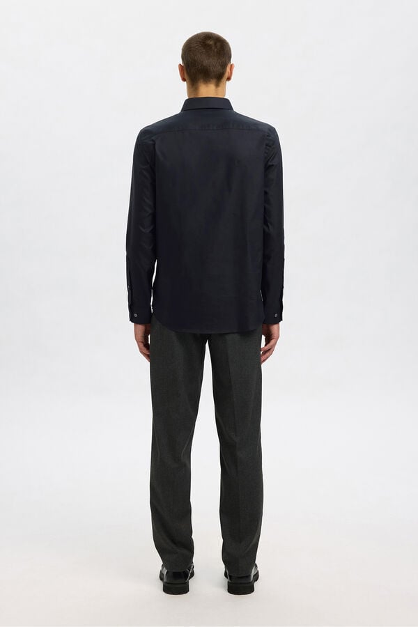 Selected Camisa formal Slim Fit Negro