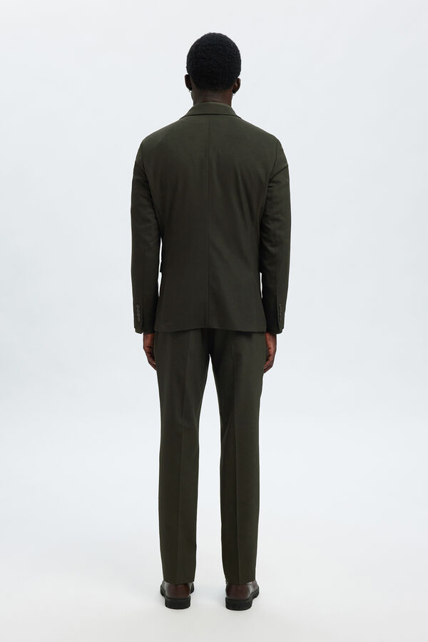 Selected Paletó Slim Fit Verde