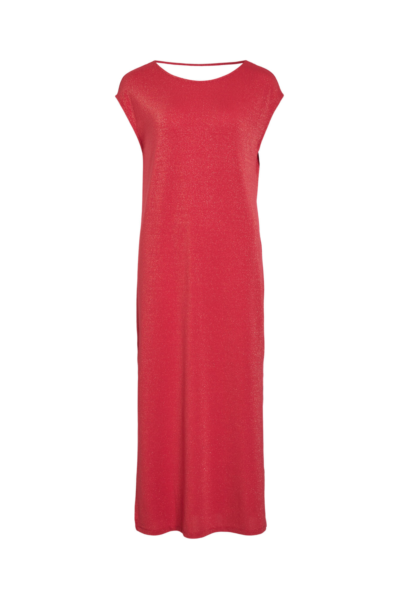 Vila Vestido comprido com l&uacute;rex