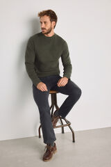Jack & Jones Camisola relaxed em algod&atilde;o Verde