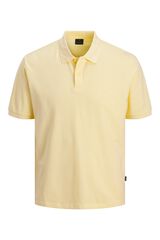 Jack & Jones Cotton short sleeve polo shirt Yellow