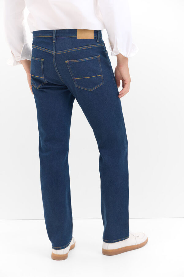 Cortefiel Pantalón vaquero classic fit dynamic Azul