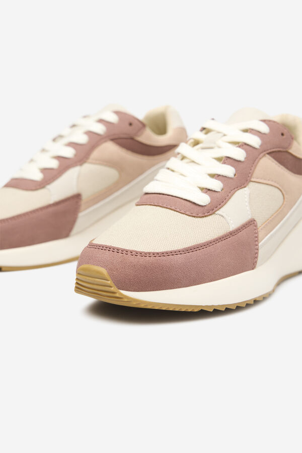 Cortefiel Sole soled shoe Pink