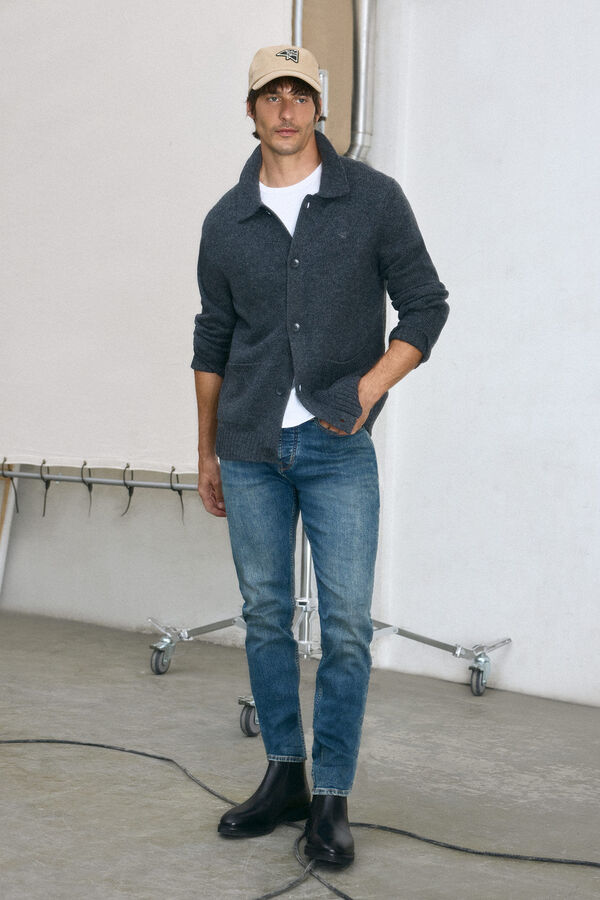 OOTO Vaquero slim lavado medio Azul