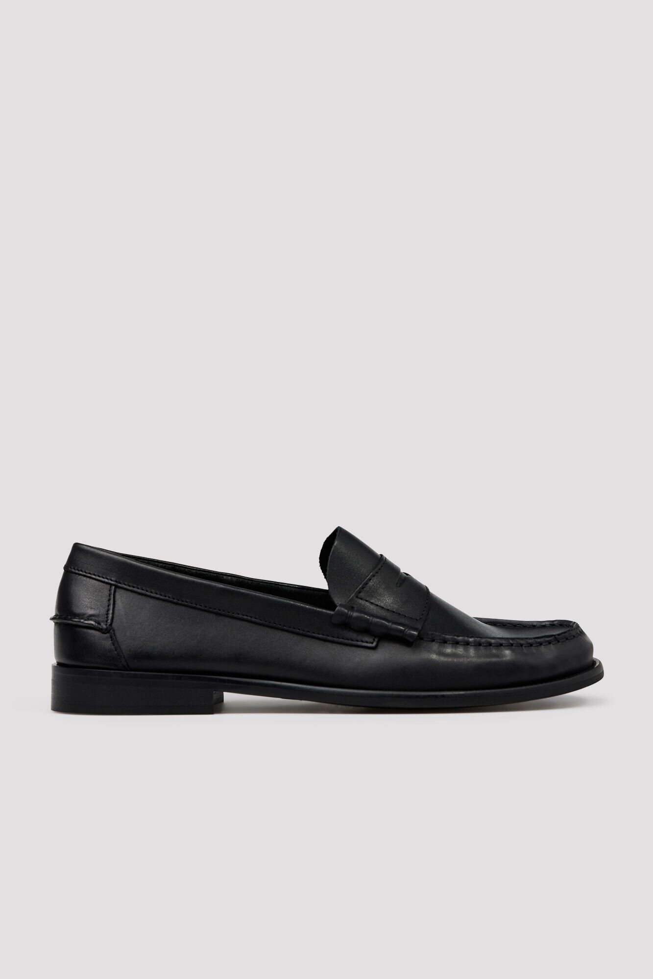 Cortefiel Leather penny loafers