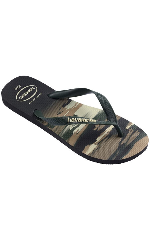 Havaianas Sand&aacute;lia Top Camu Verde