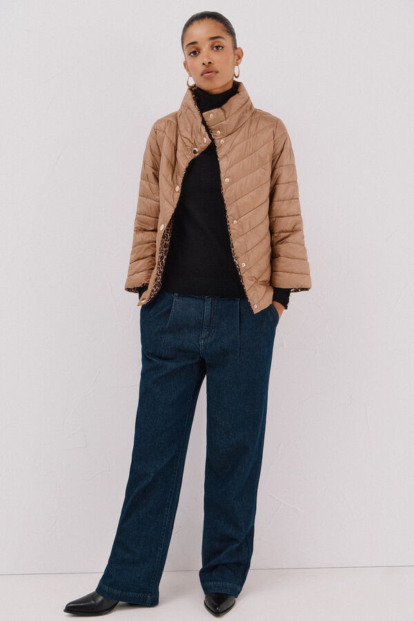 Cortefiel Reversible Thermolite® jacket Beige