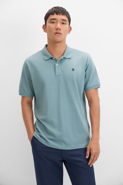 Cortefiel Essential polo shirt Kaki