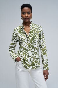 Salsa Jeans Camisa estampado animal