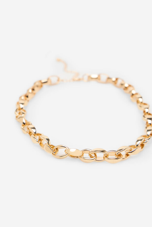 Cortefiel Collar de cadena gruesa Dorado