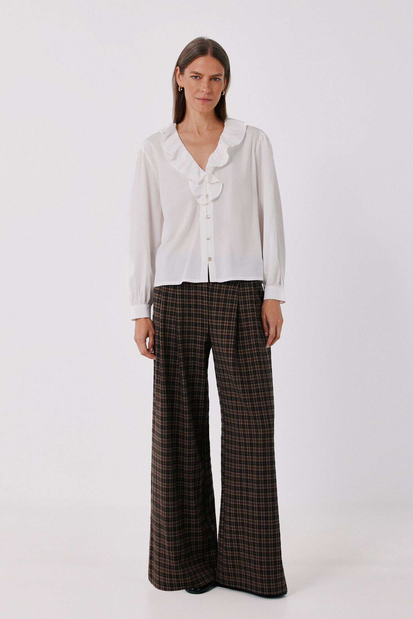 Cortefiel Ruffle blouse