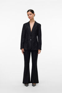 Vero Moda Calça flare com efeito renda