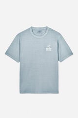OOTO Camiseta com logo lavado OOTO Azul