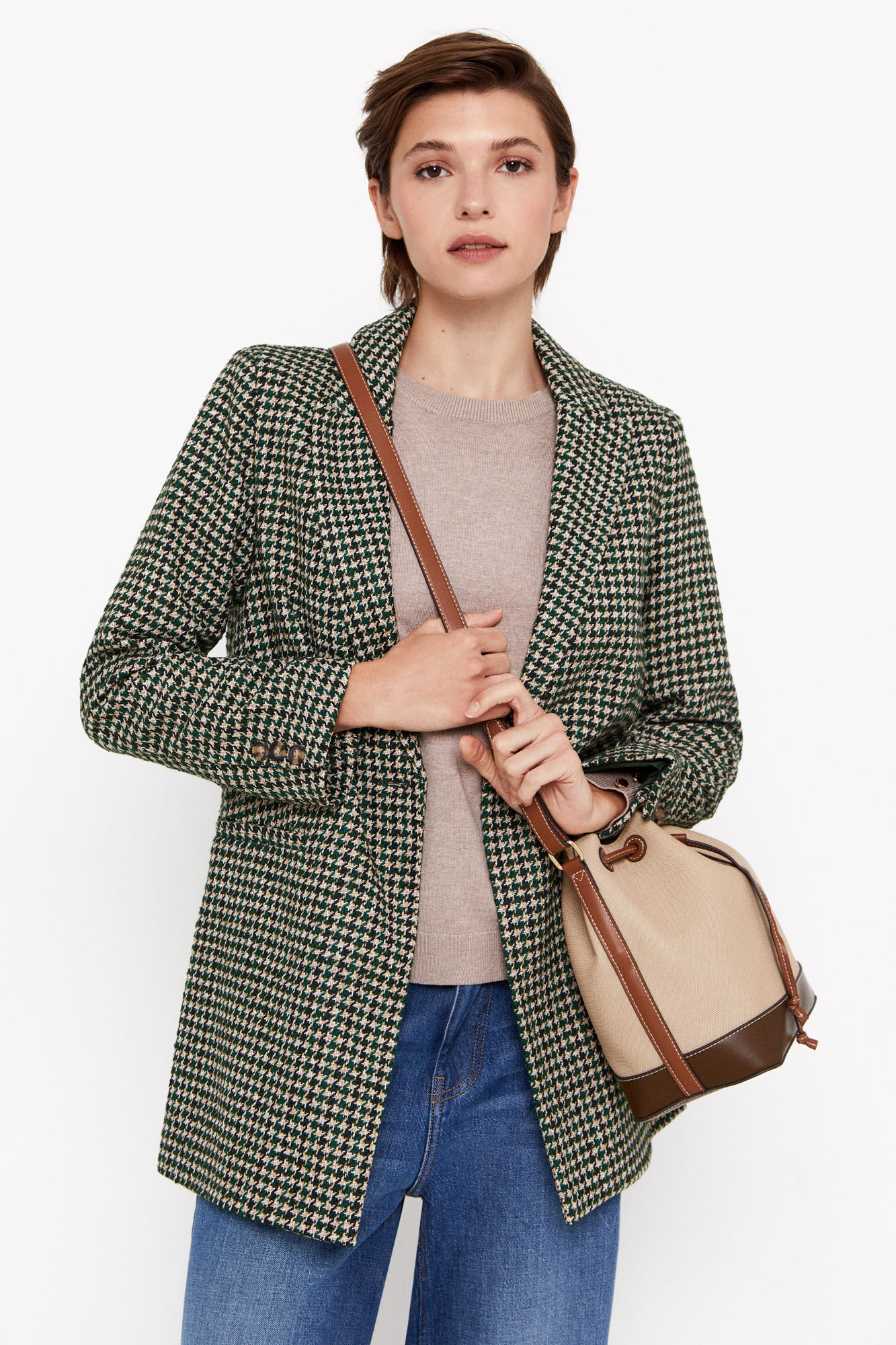 Veste femme tweed clearance anglais