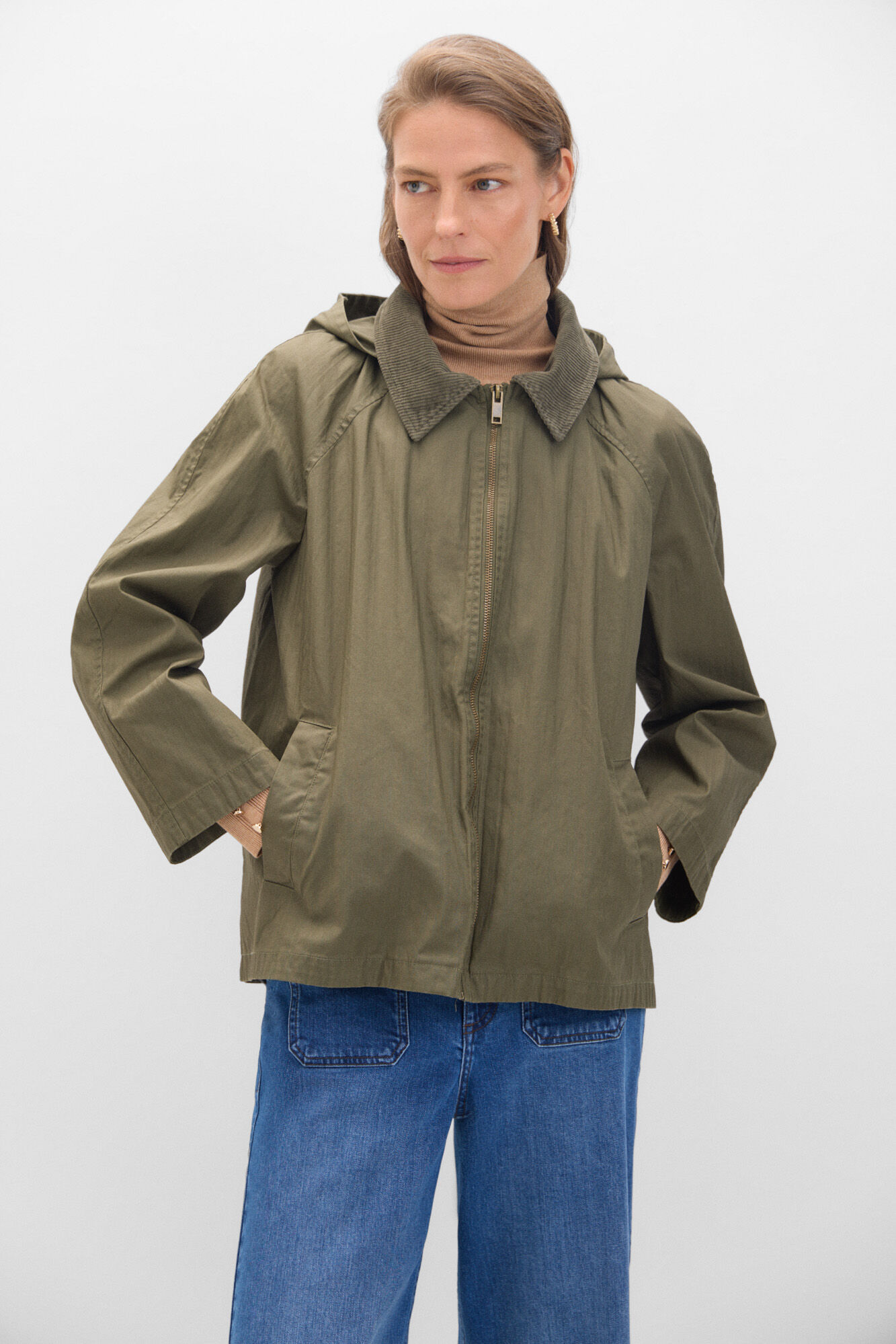 Short waxed jacket store