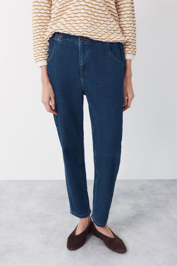 Cortefiel Jeans Easy Fit Blue