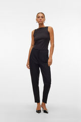 Vero Moda Pantalón largo de vestir Negro