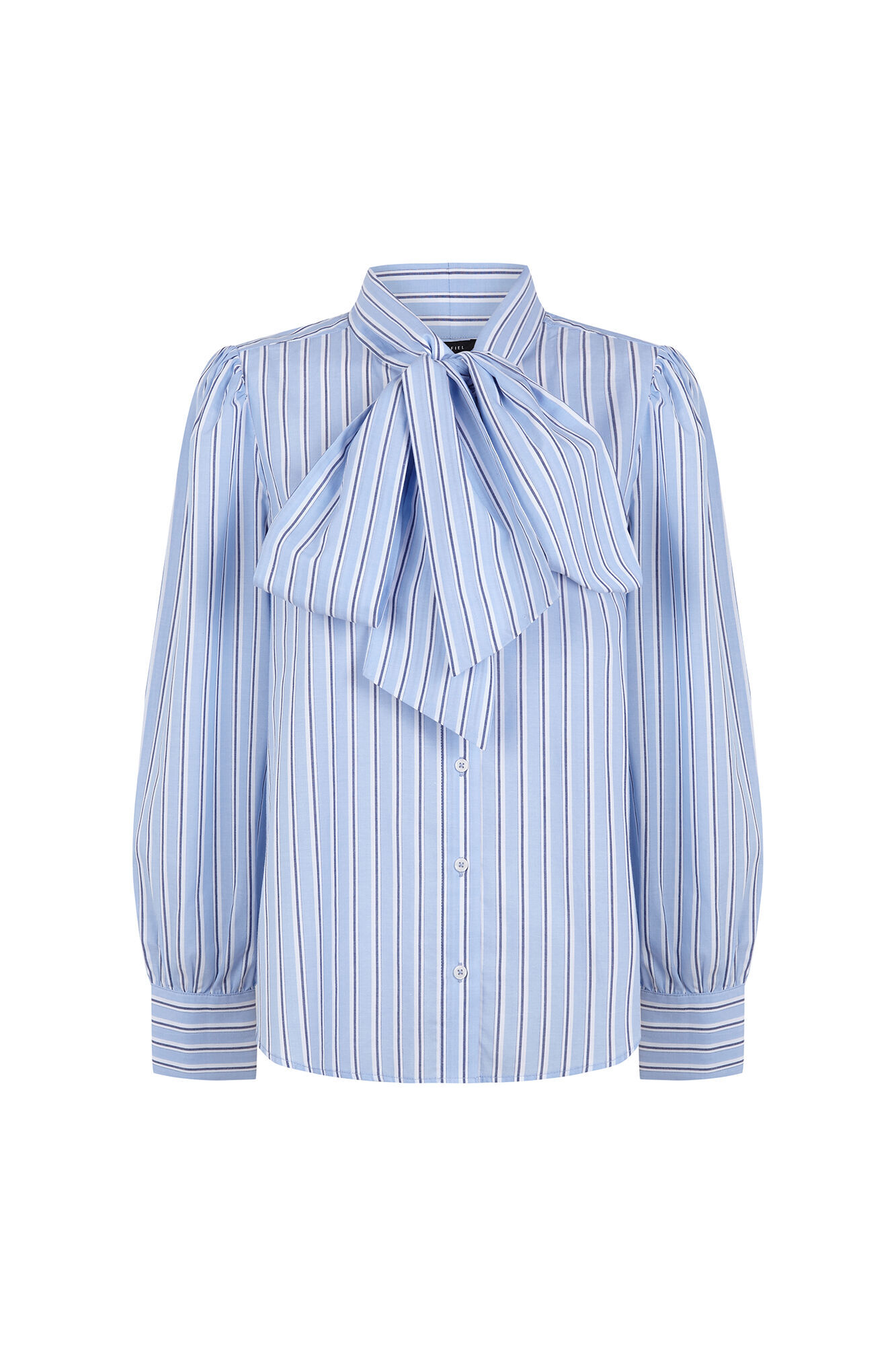 Cortefiel Striped tie blouse