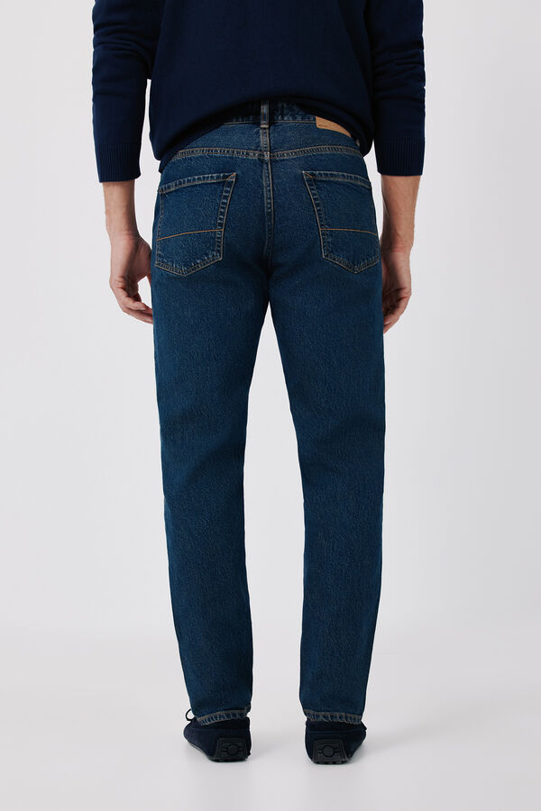 Cortefiel Slim fit jeans Blue