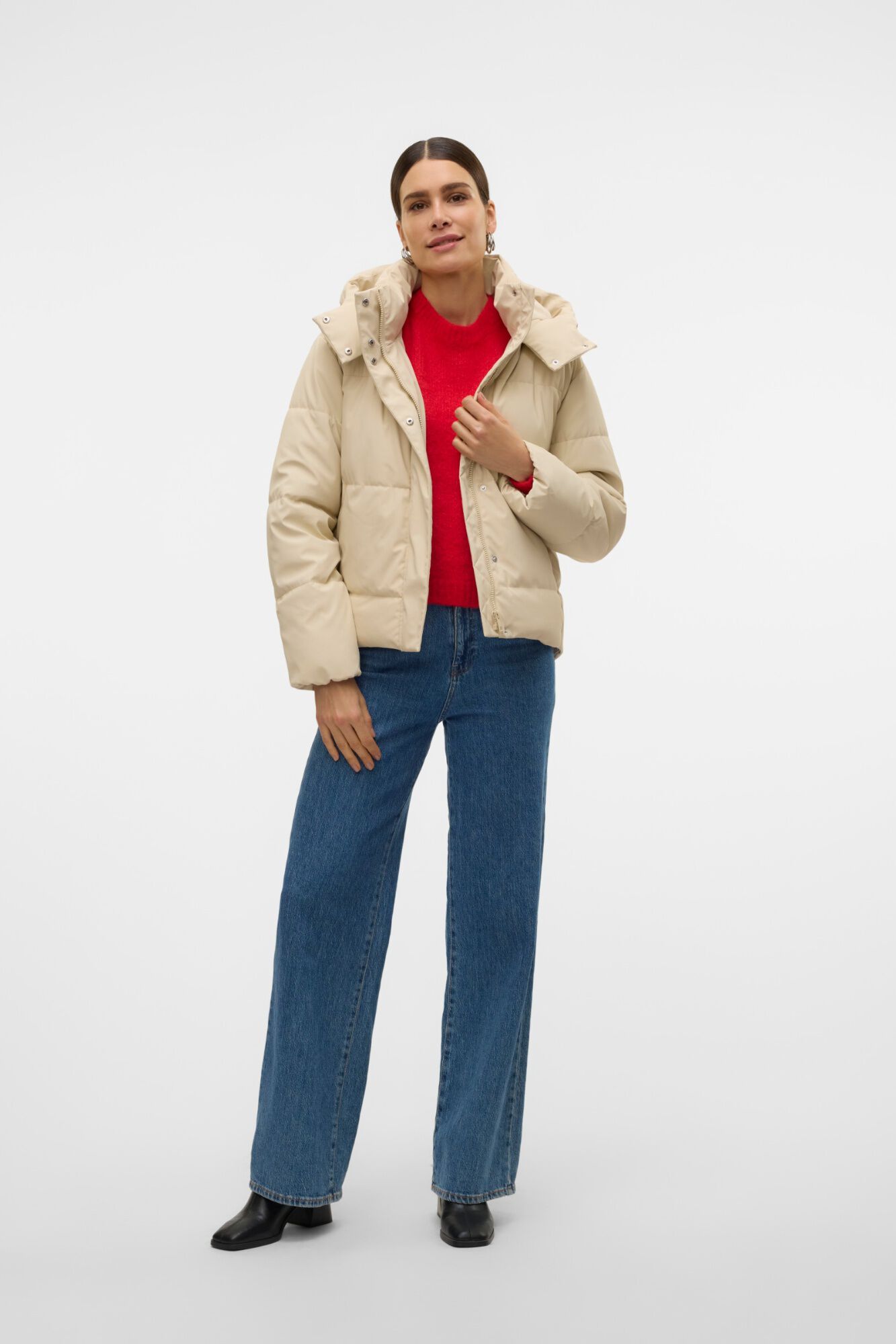 Vero Moda Casaco acolchoado revestido