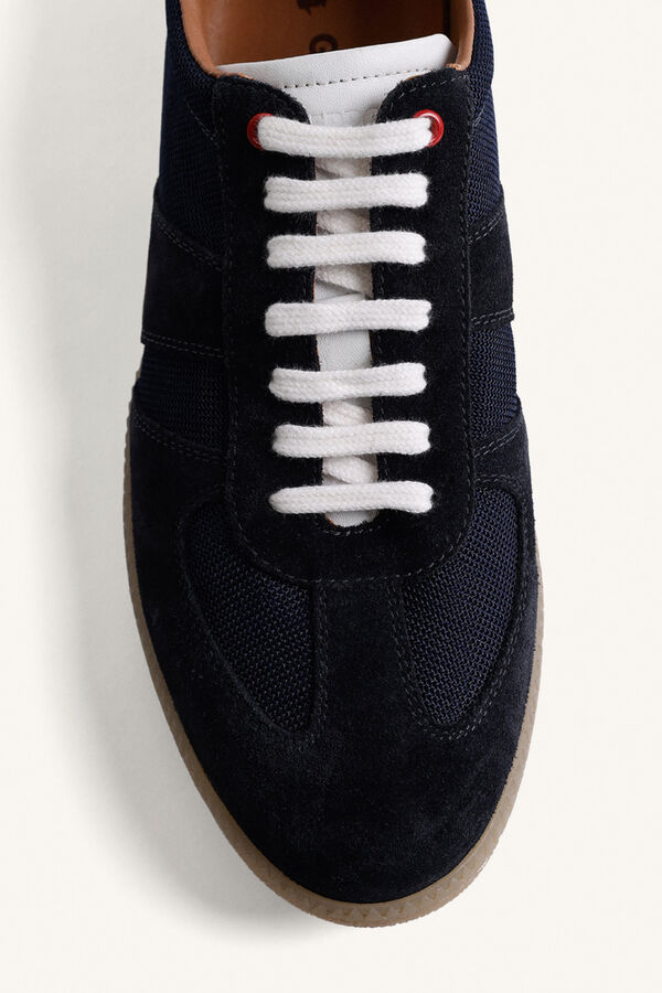 Gioseppo Chinelos de quarto em pele Azul