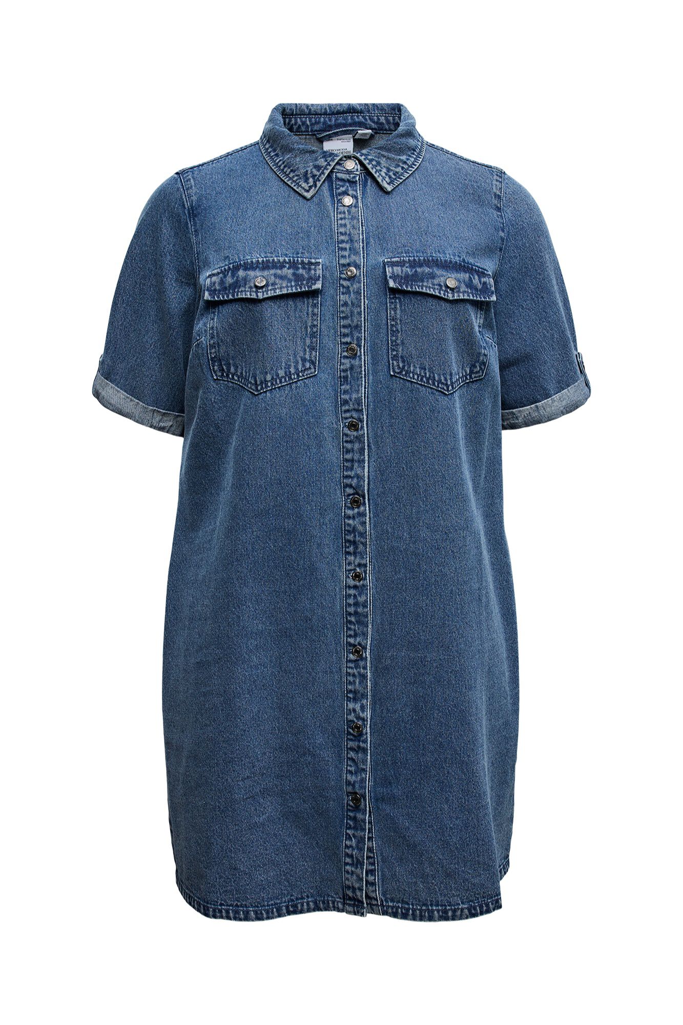 Vero Moda Curve Vestido jeans curto tamanhos grandes