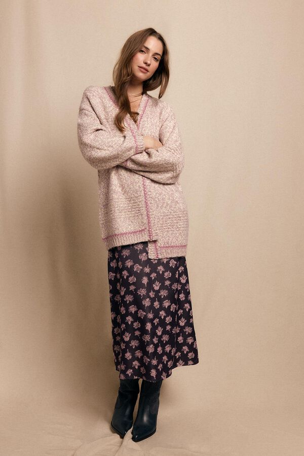 Slowlove Jaqueta curta degradê Subiu