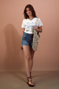 Slowlove Cal&ccedil;&otilde;es jeans desfiados