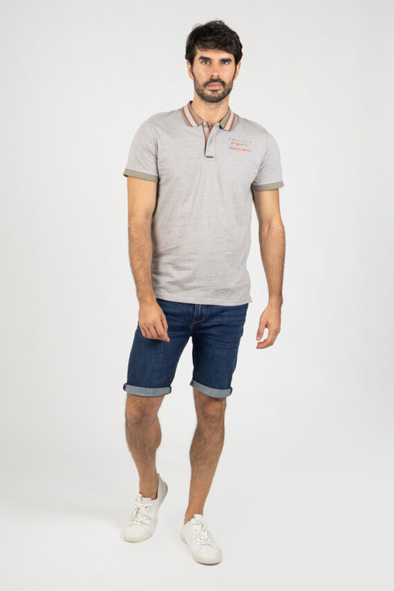 Polo manga corta