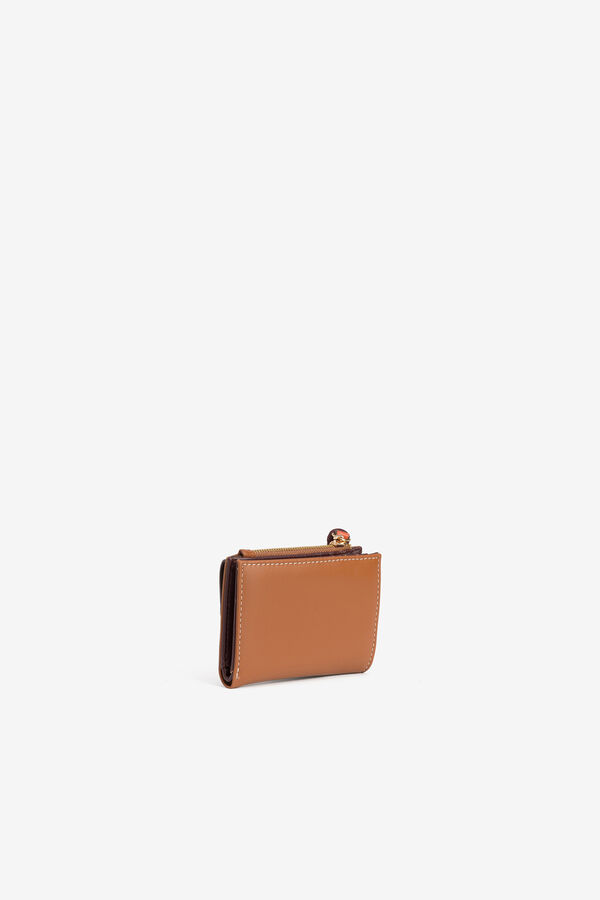 Vilanova Tricolour pocket card holder Red