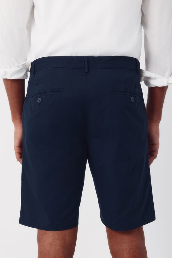Cortefiel Chino Bermuda shorts Navy