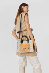 Tous Shopping mediano beige Amaya Kaos Icon Beige