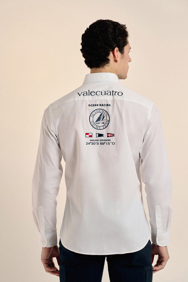 Valecuatro Camisa desportiva Branco