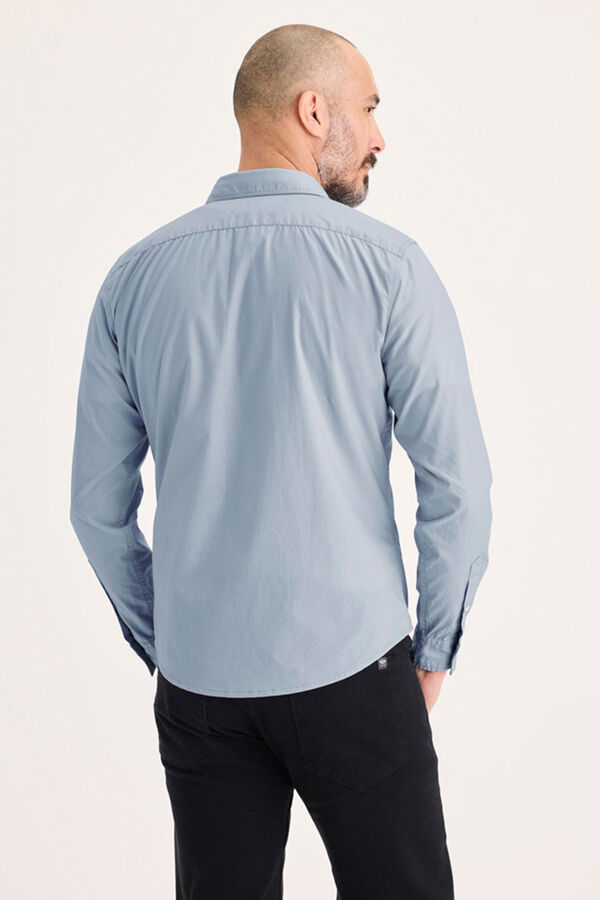 Dockers Camisa slim fit Azul