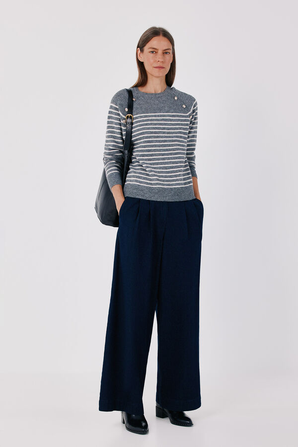 Cortefiel Soft touch jumper Grey