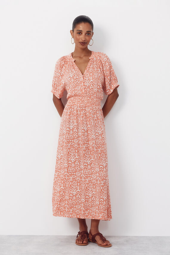Vestido manga corta