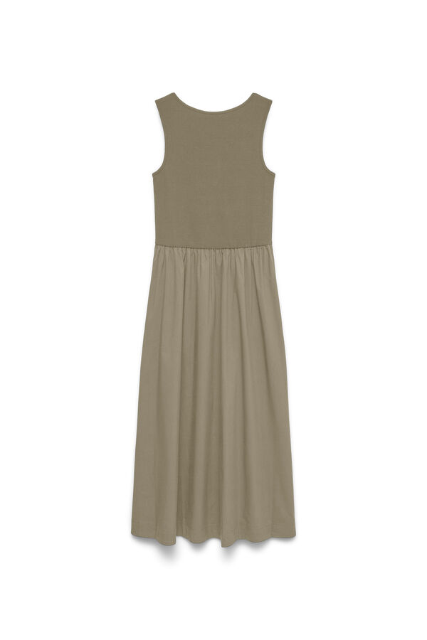Vero Moda Vestido midi sem mangas Verde