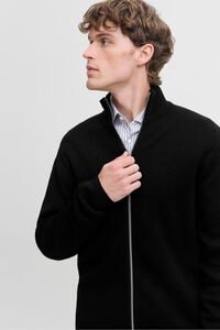 Jack & Jones Casaco de malha de malha estruturada