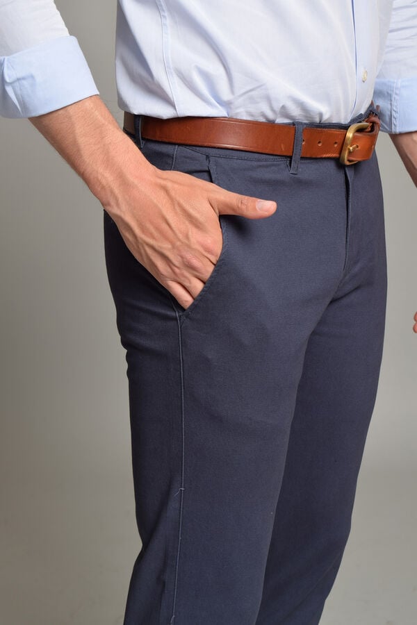 Cloking Calças chino Azul