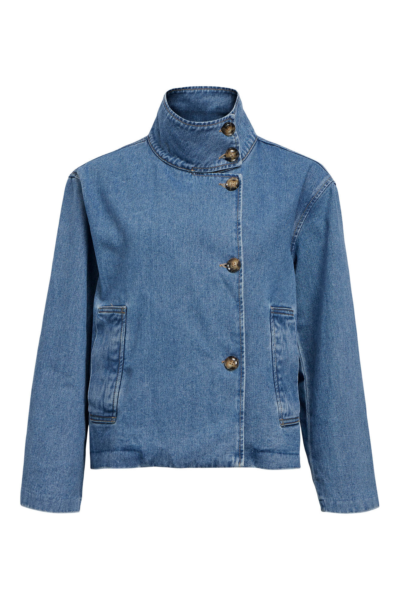 Object Casaco cruzado em denim