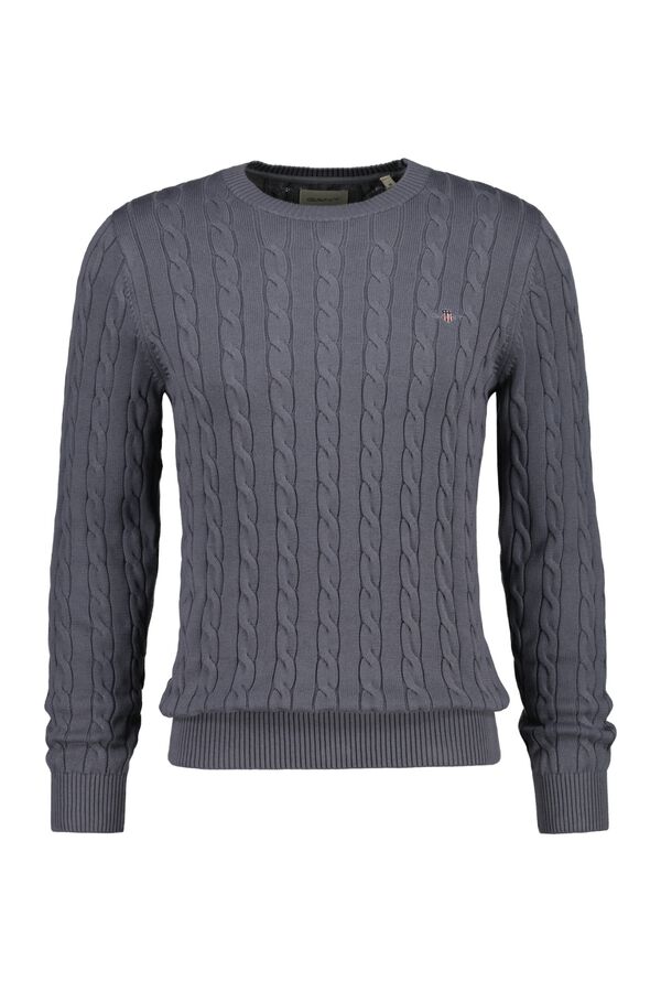 Gant Camisola de gola redonda Azul
