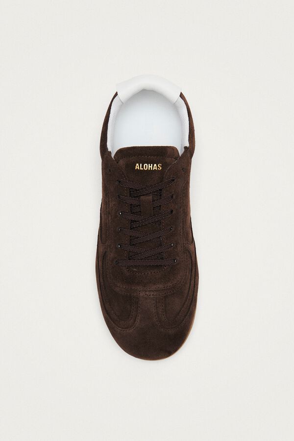 Alohas TB.24 suede trainers Dark brown