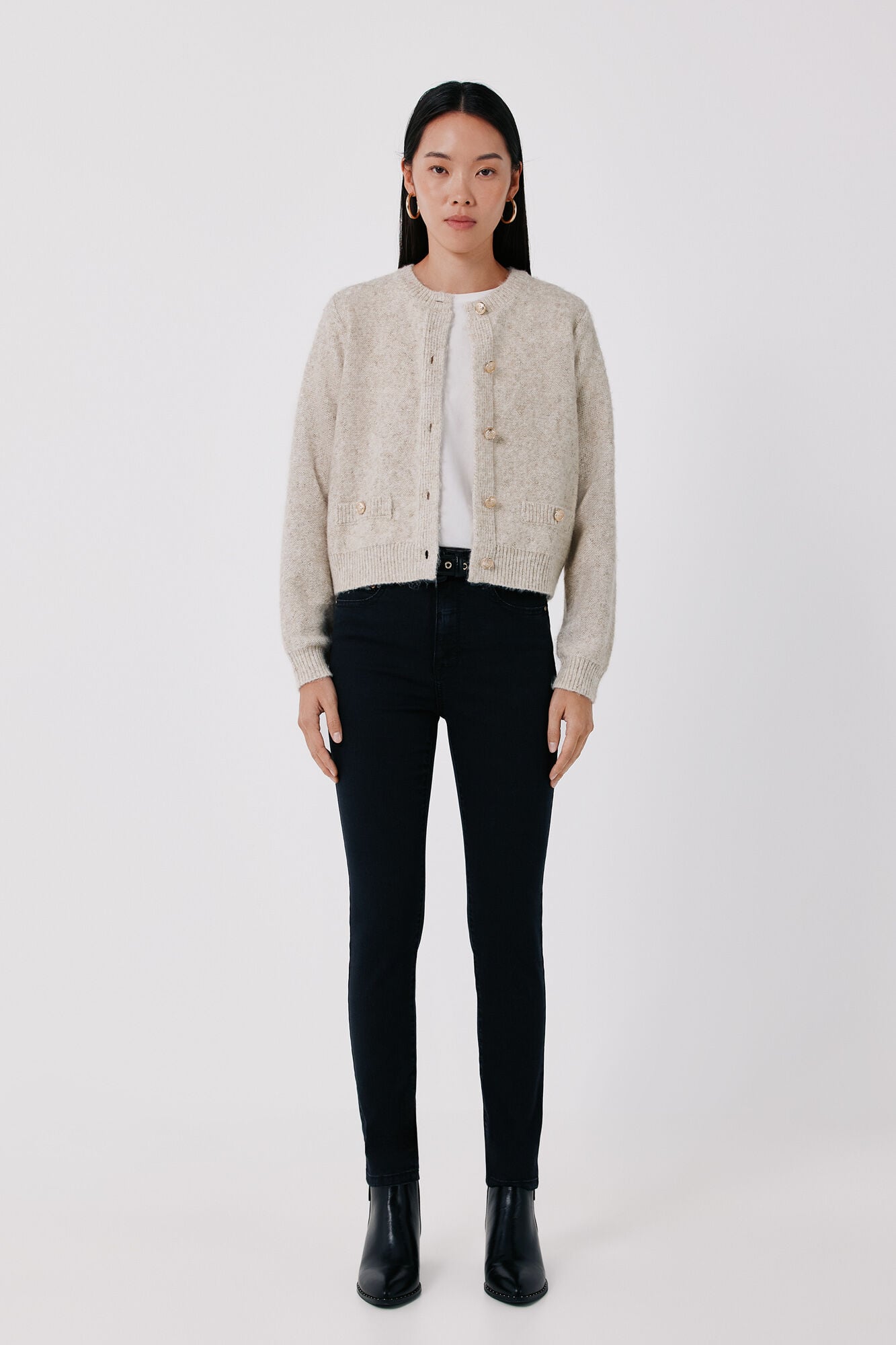 Cortefiel Short button jacket