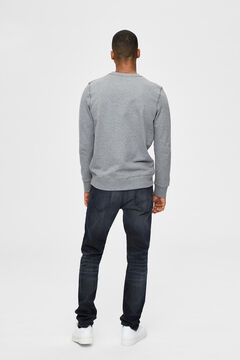 Cortefiel Organic sweatshirt Gray