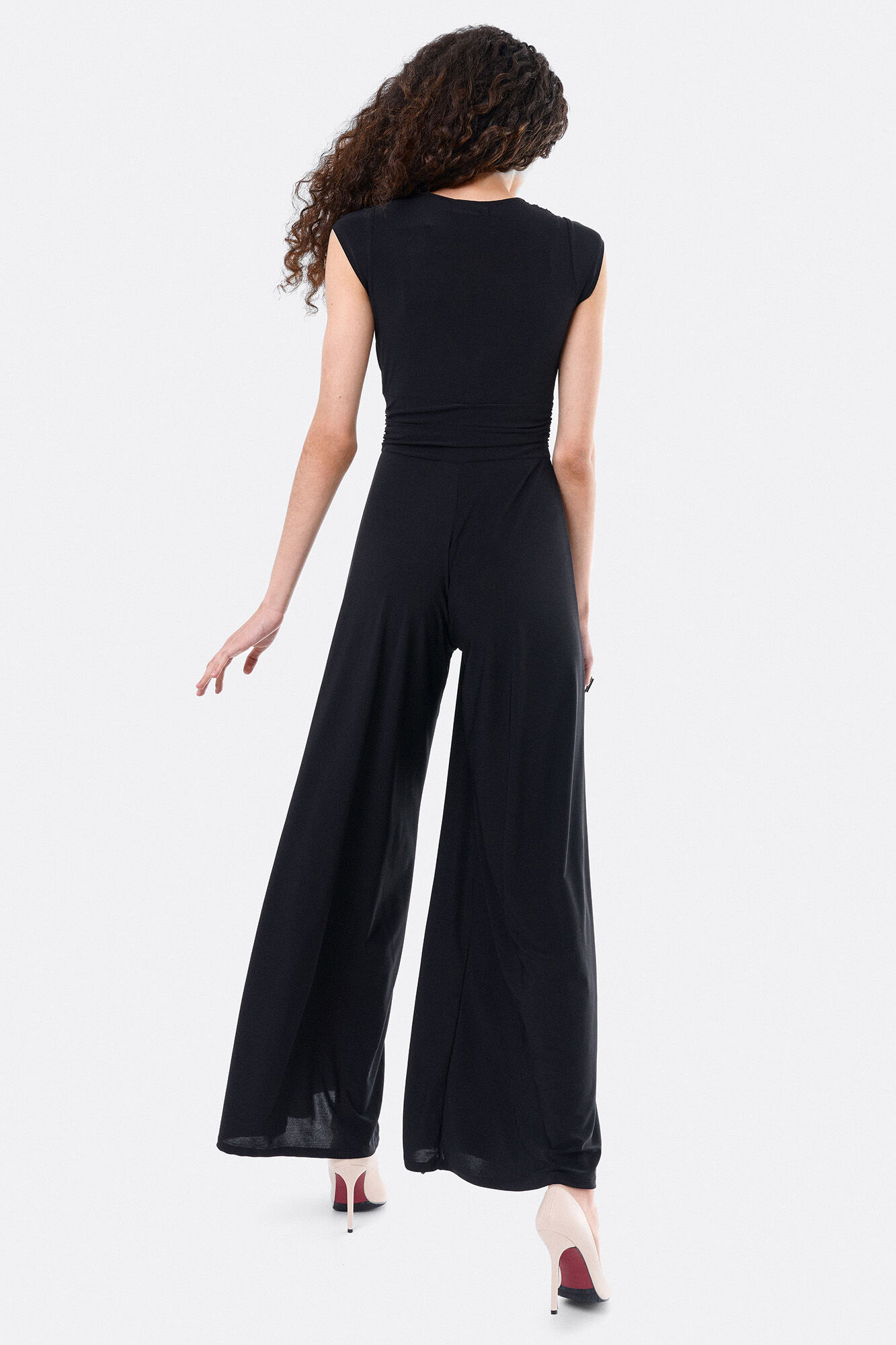 Cupl&eacute; Malha tricotado com n&oacute;