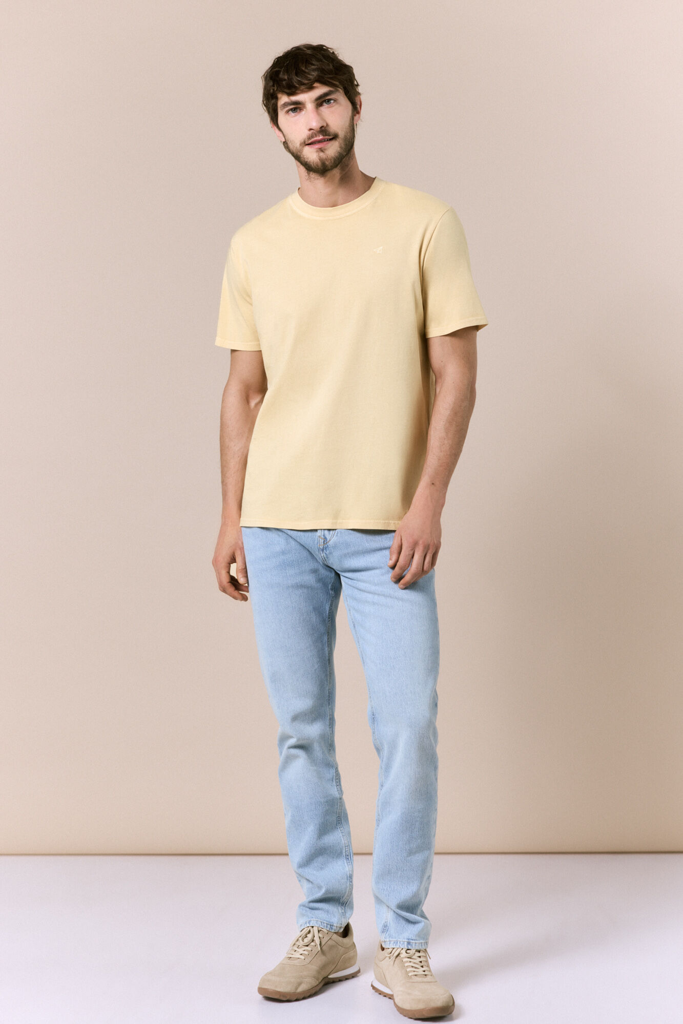 OOTO Washed basic T-shirt