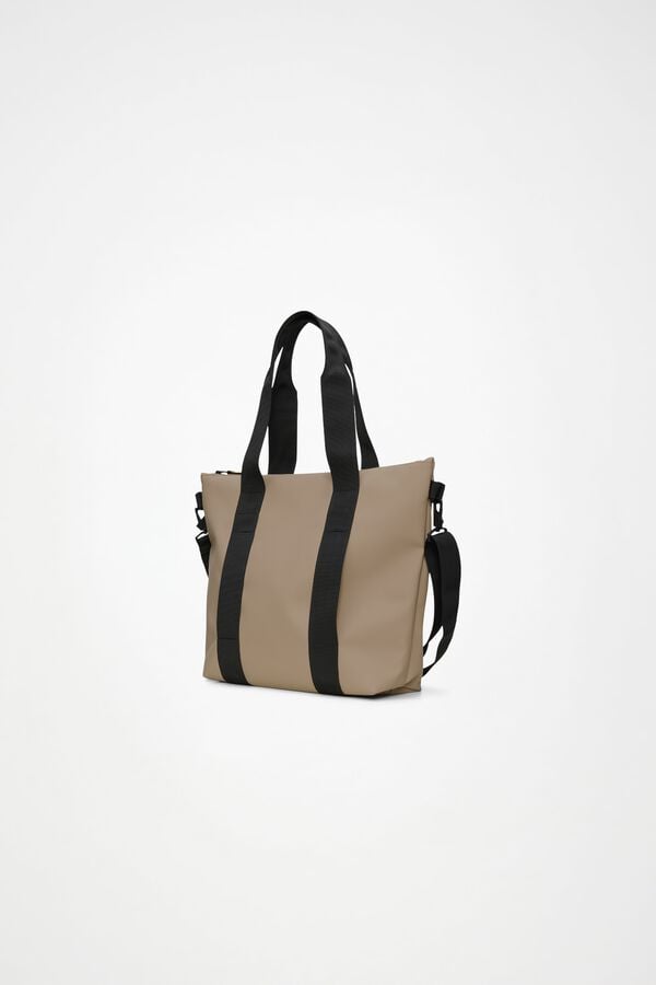 Rains Mala tote bag imperme&aacute;vel Tostado