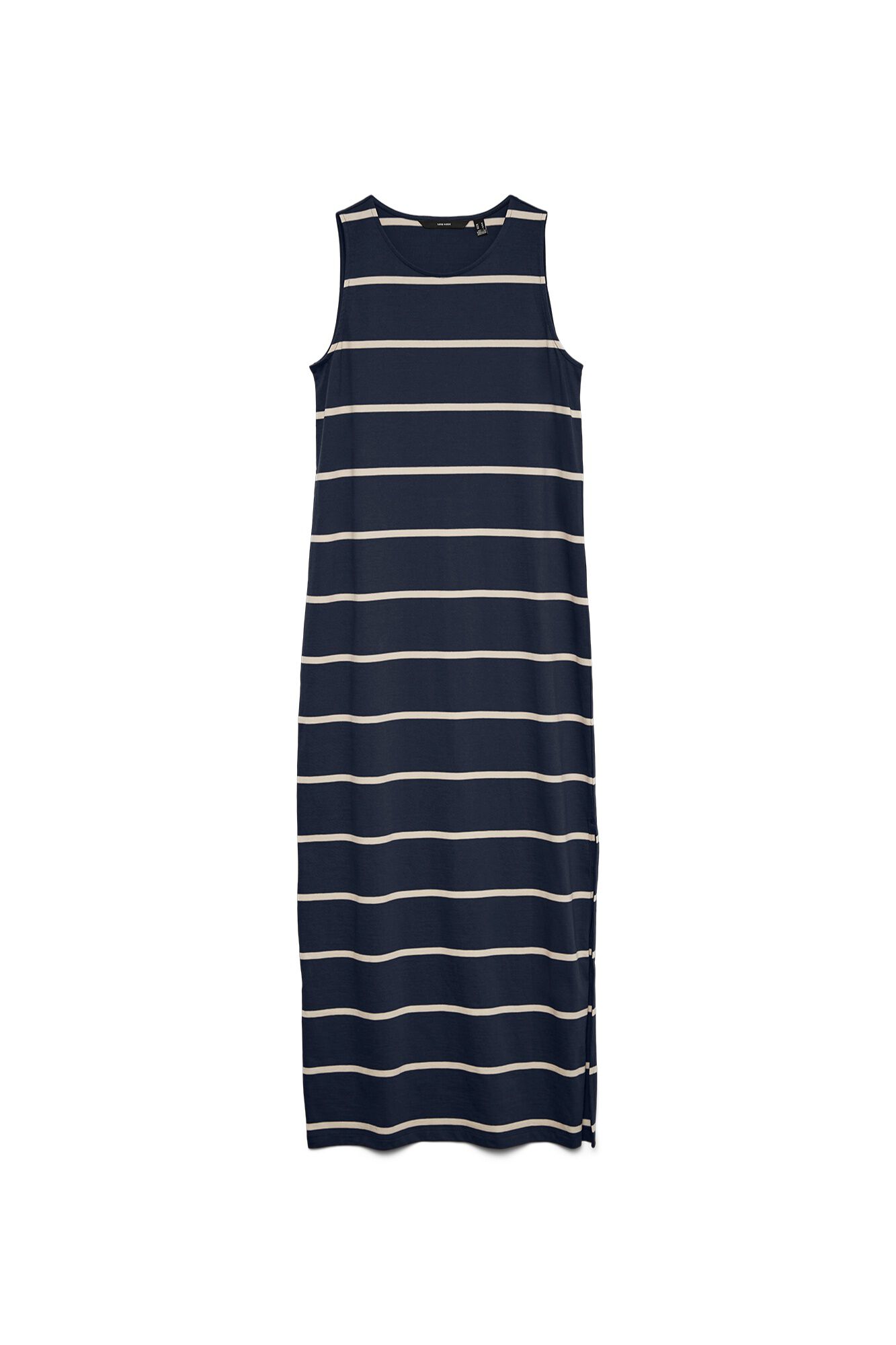 Vero Moda Vestido midi decote redondo
